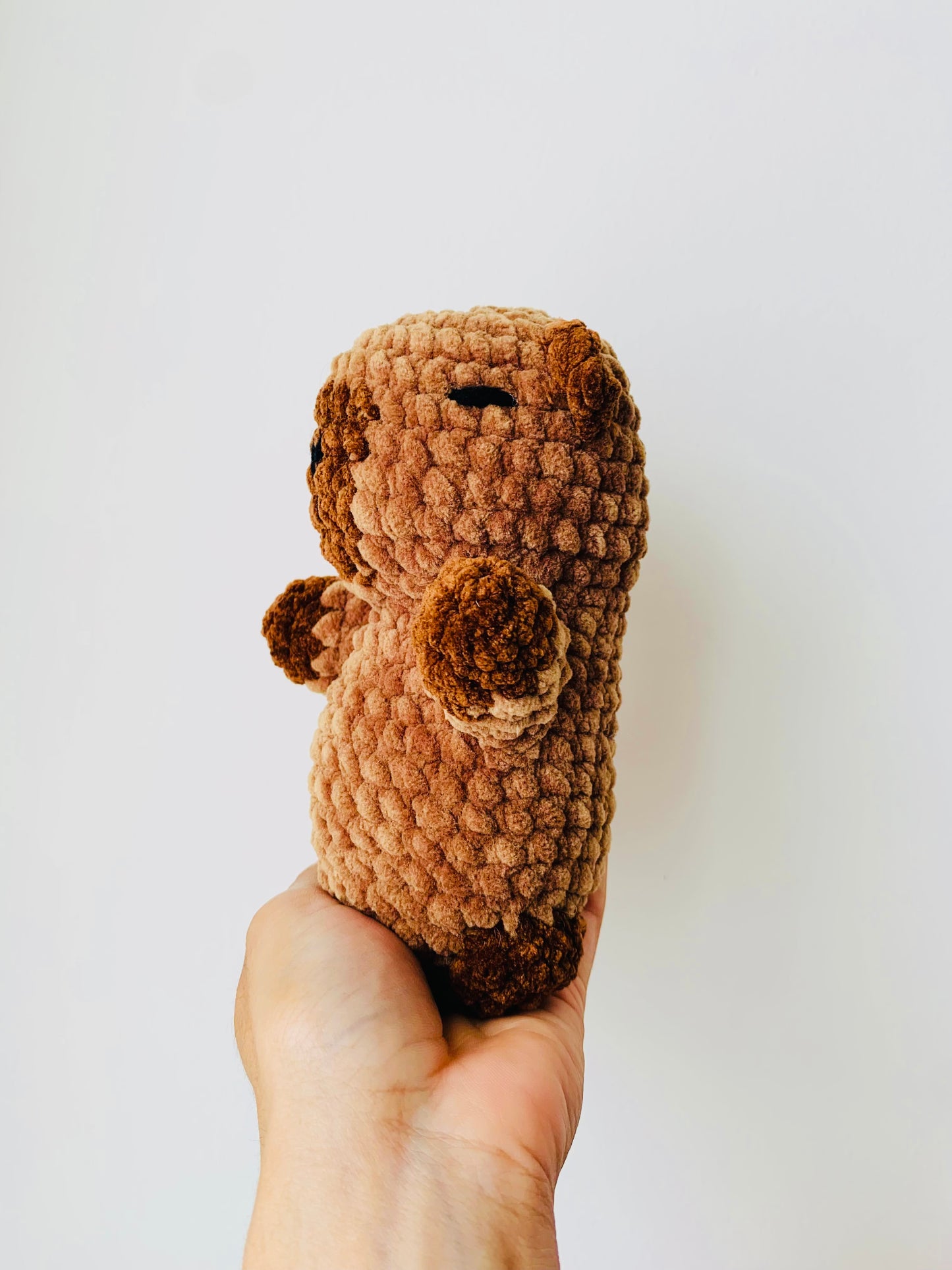 Capybara Crochet Pattern