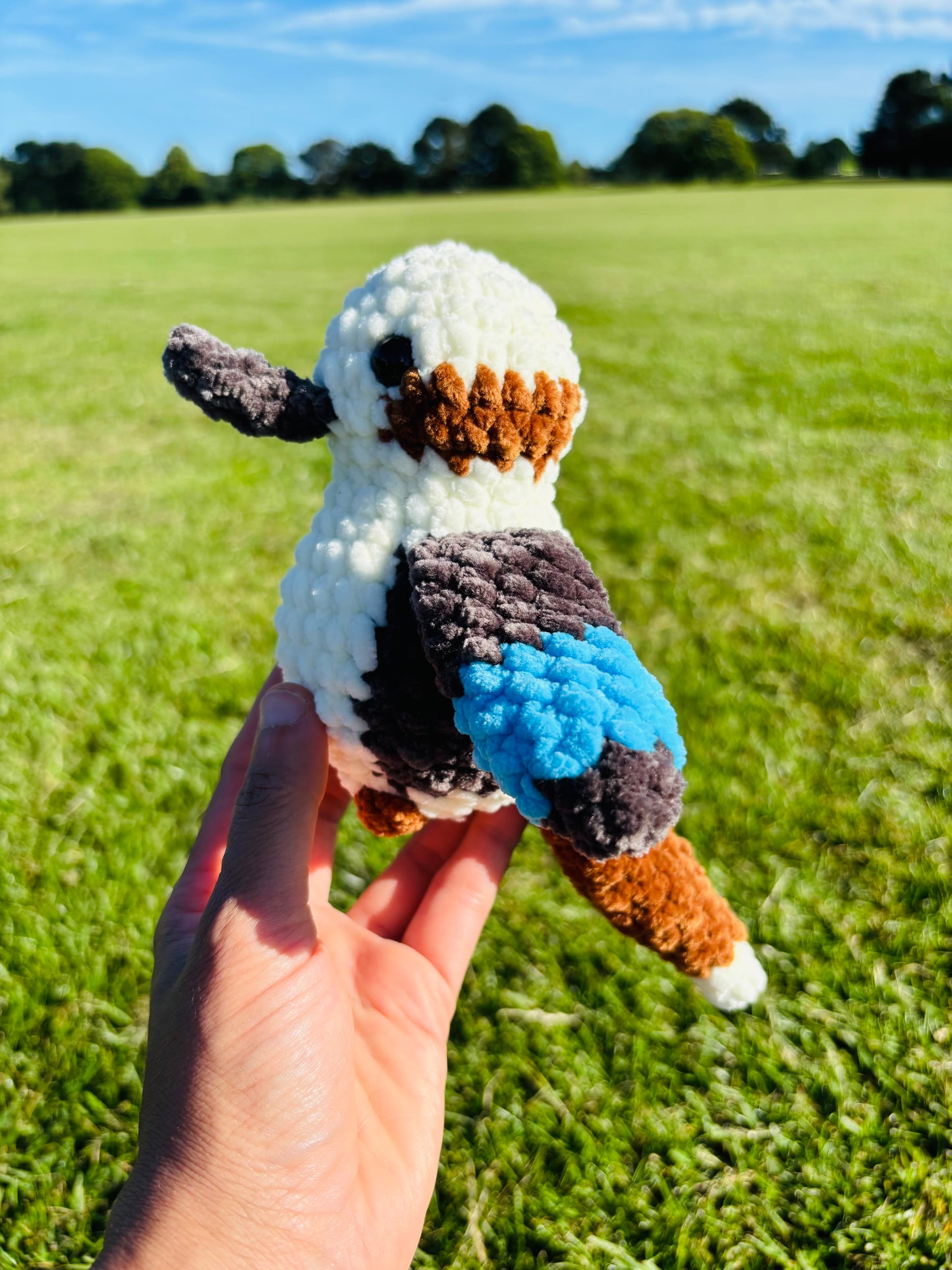Kookaburra Bird Crochet Pattern