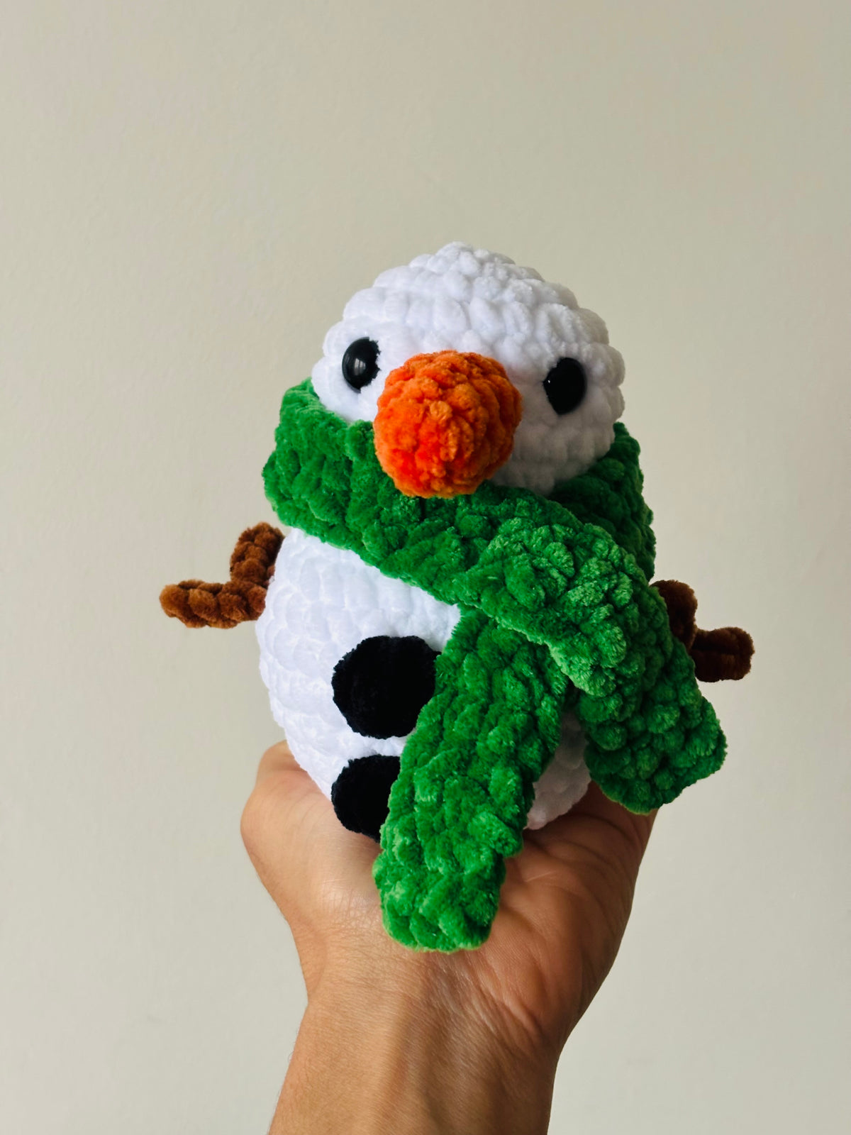 Snowman Crochet Pattern