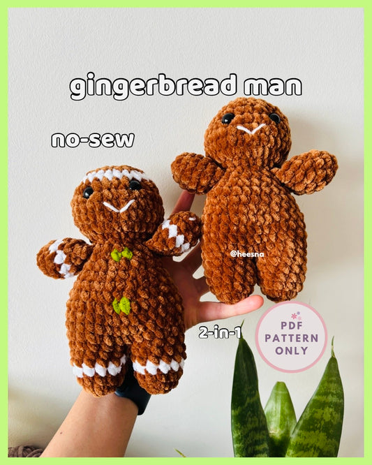 Ginger-Man Crochet Pattern