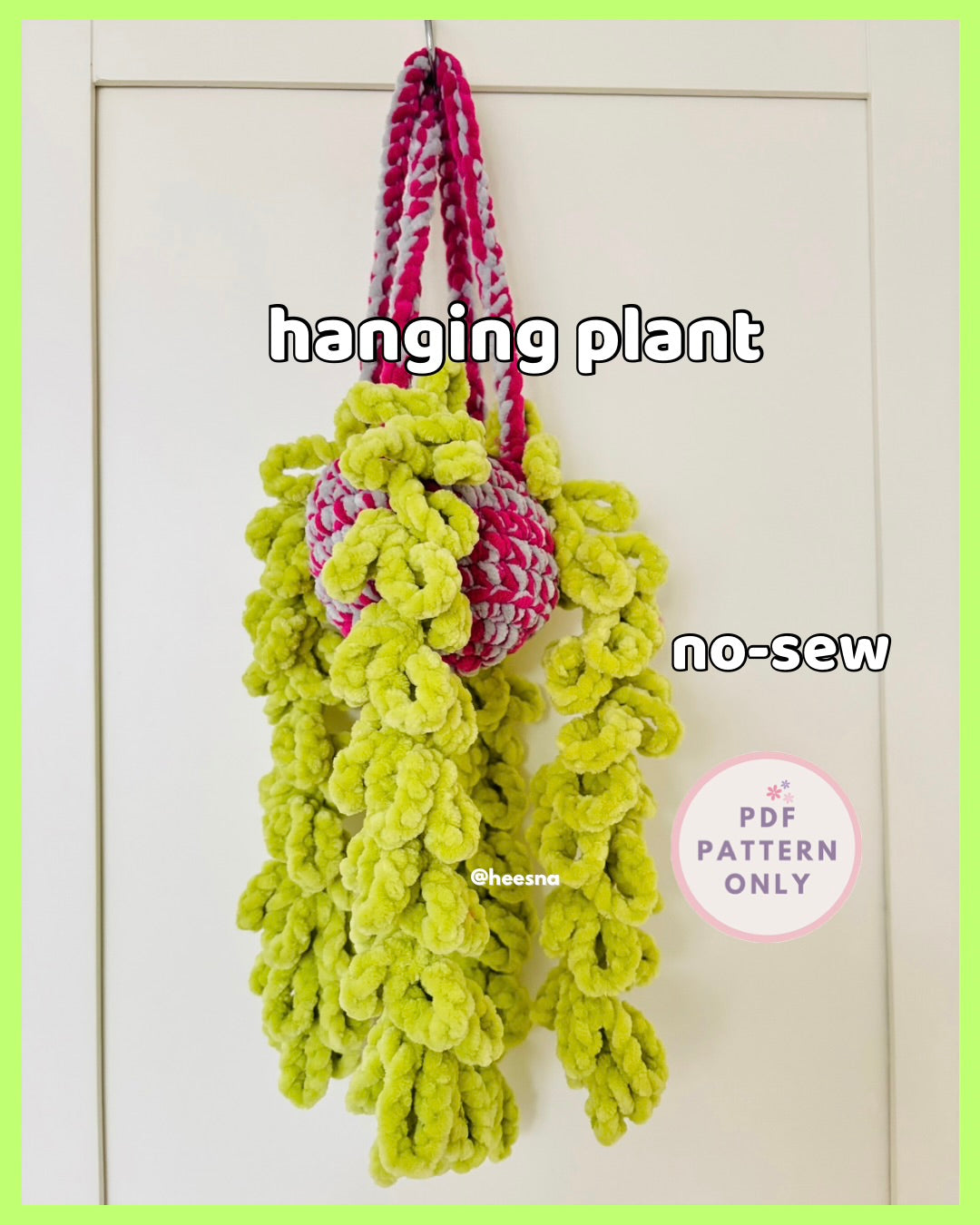 hanging plant crochet pattern