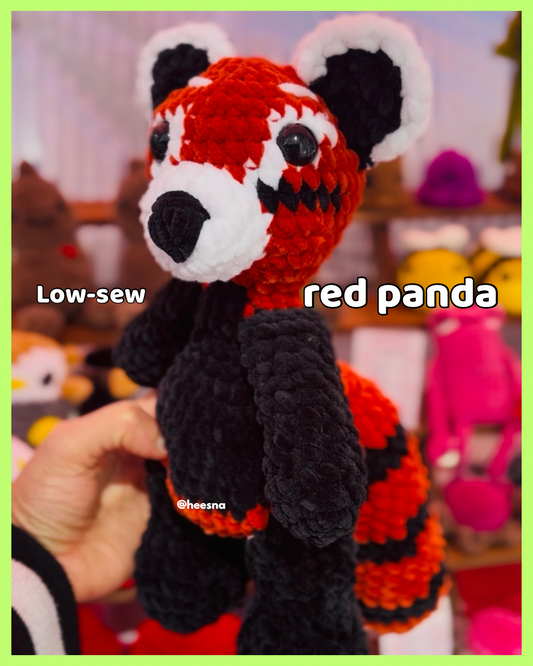 Red Panda Crochet Pattern