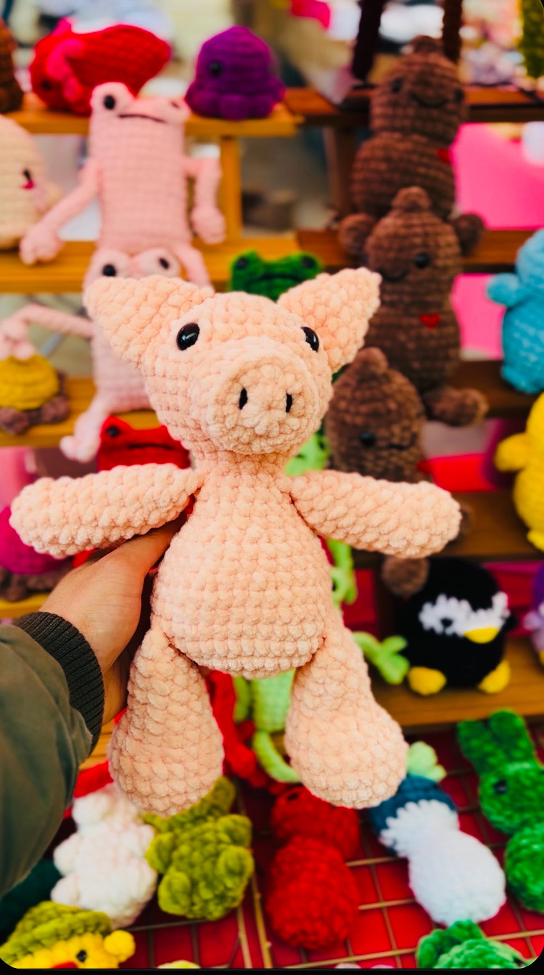 Piggy the pig crochet pattern