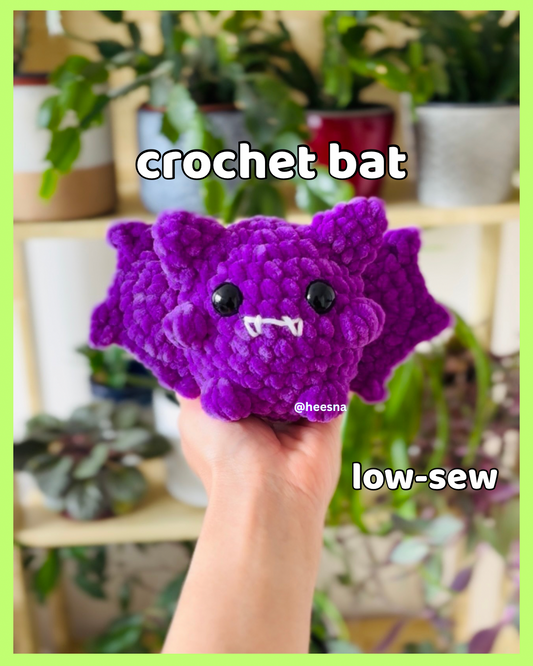 crochet bat pattern