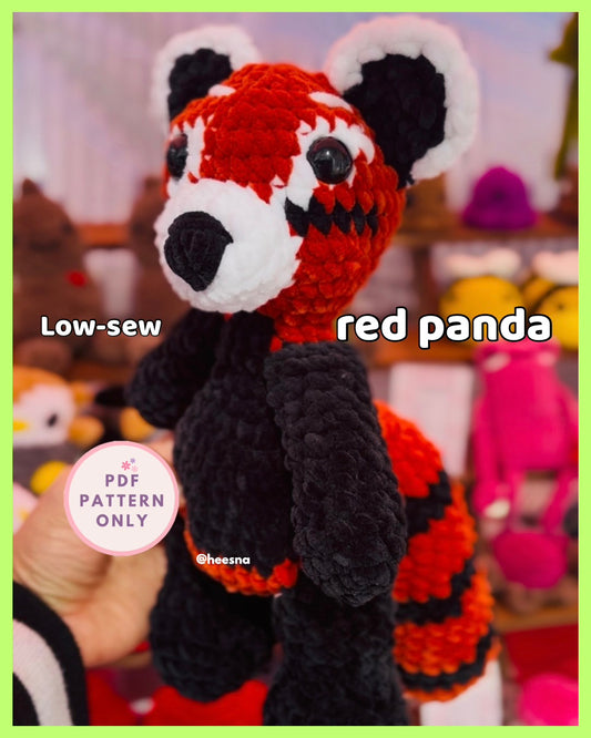 Red Panda Crochet Pattern