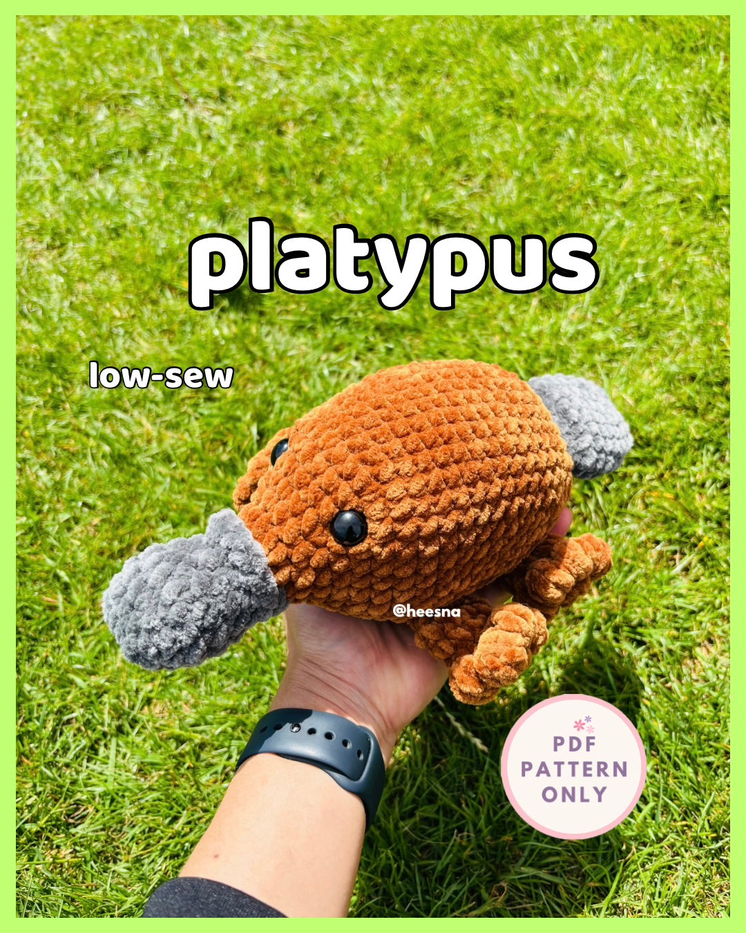 Platypus Crochet Pattern