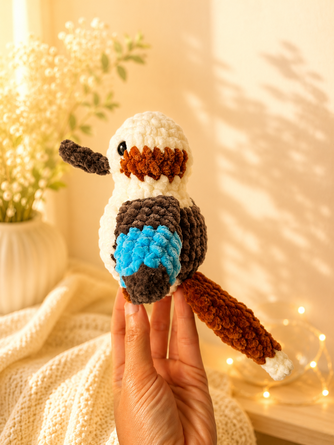 Kookaburra Bird Crochet Pattern