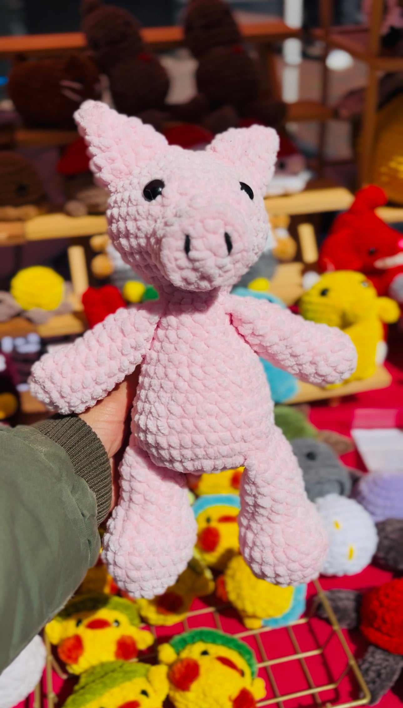 Piggy the pig crochet pattern