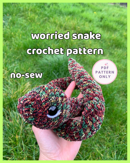 Worried Snake Pattern (PDF)