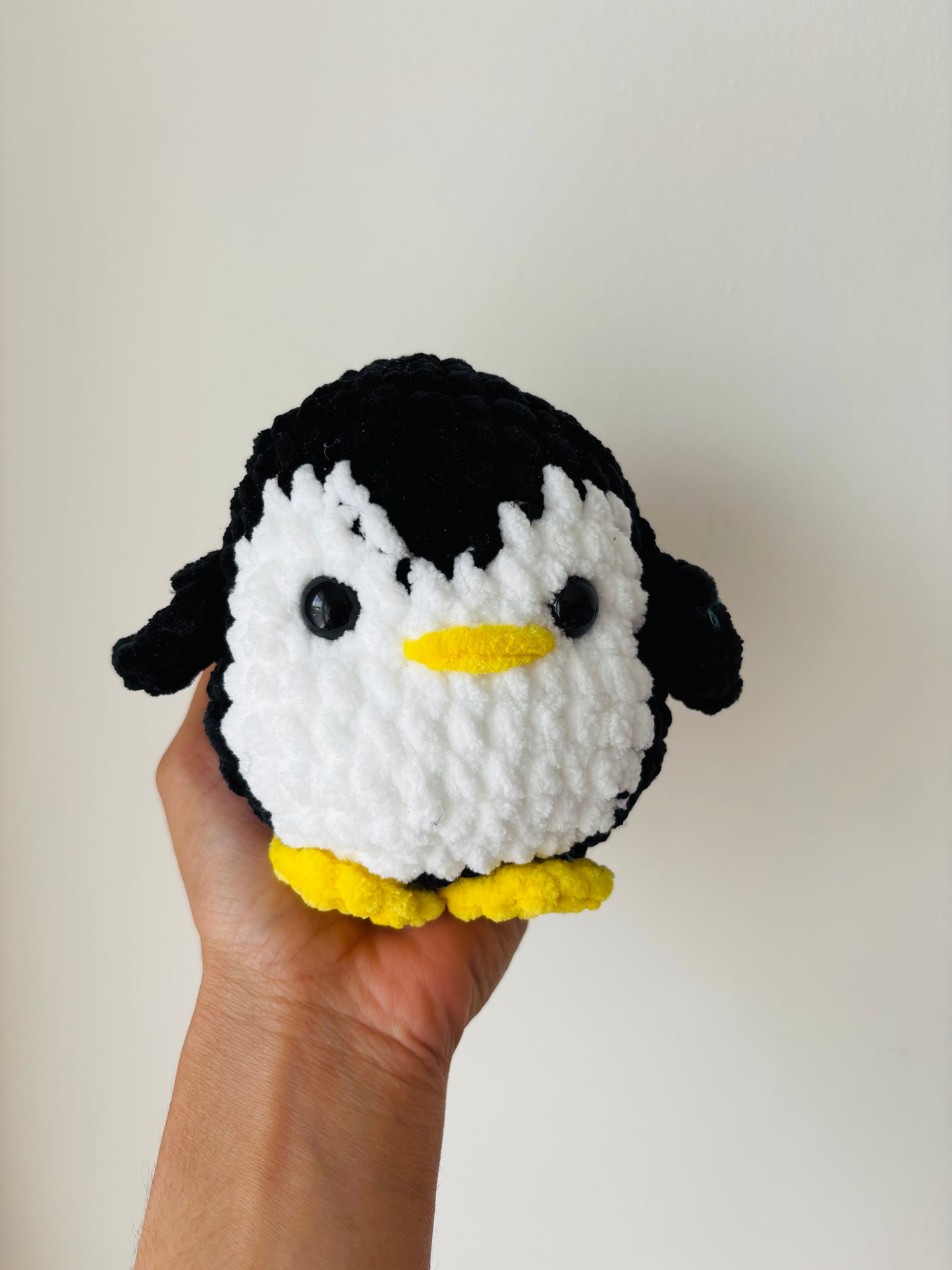 Black Penguin Soft Plushie