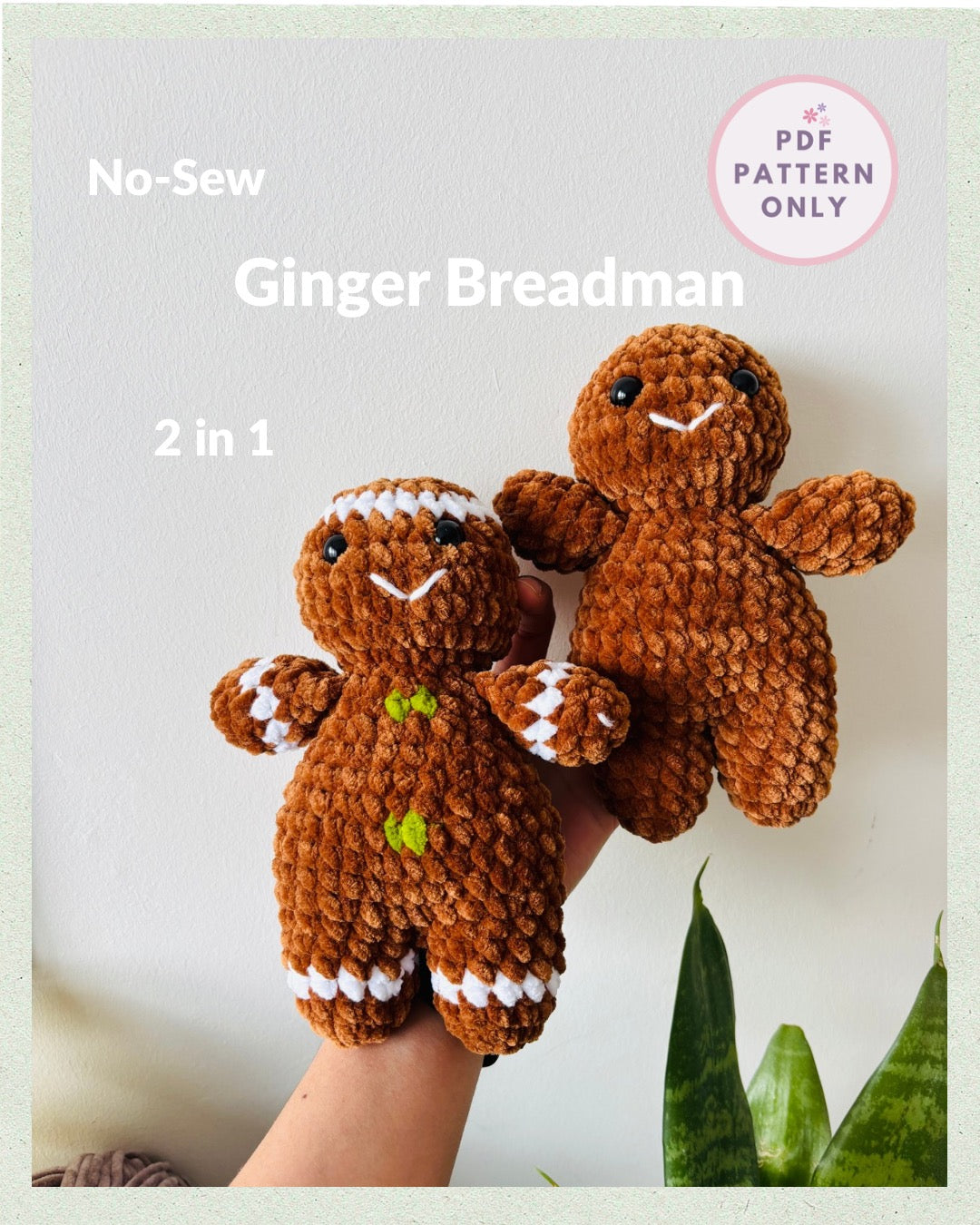 Ginger-Man Crochet Pattern