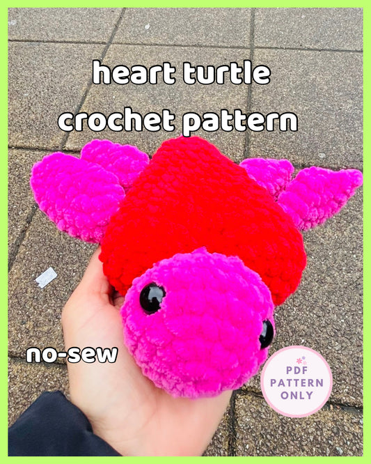 Heart Turtle Crochet