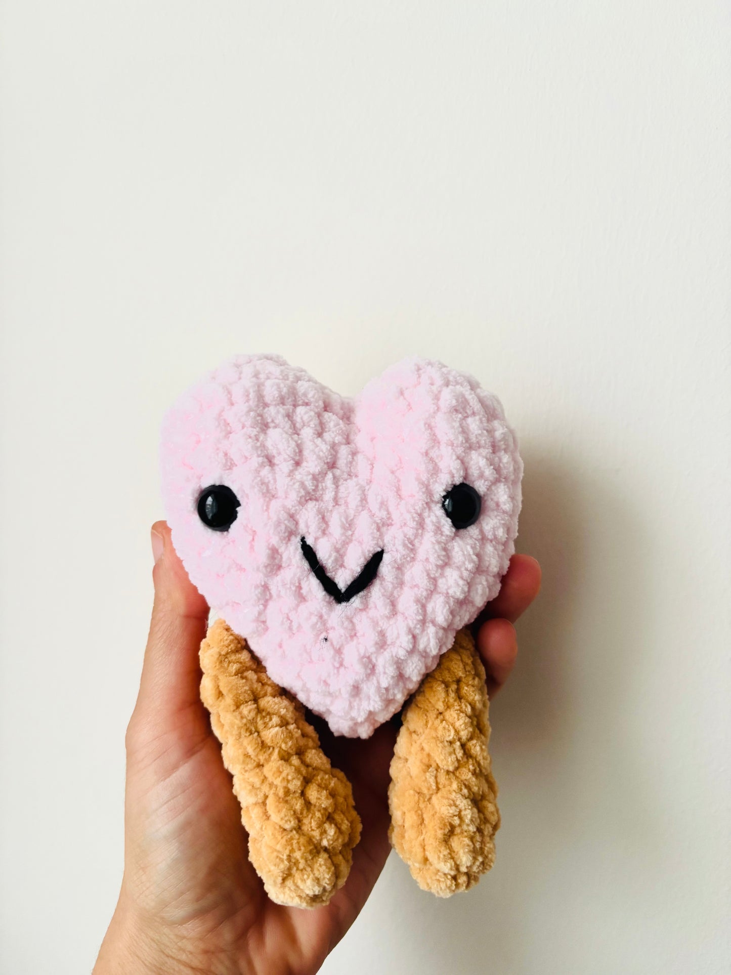 Jelly Leggy Crochet Heart