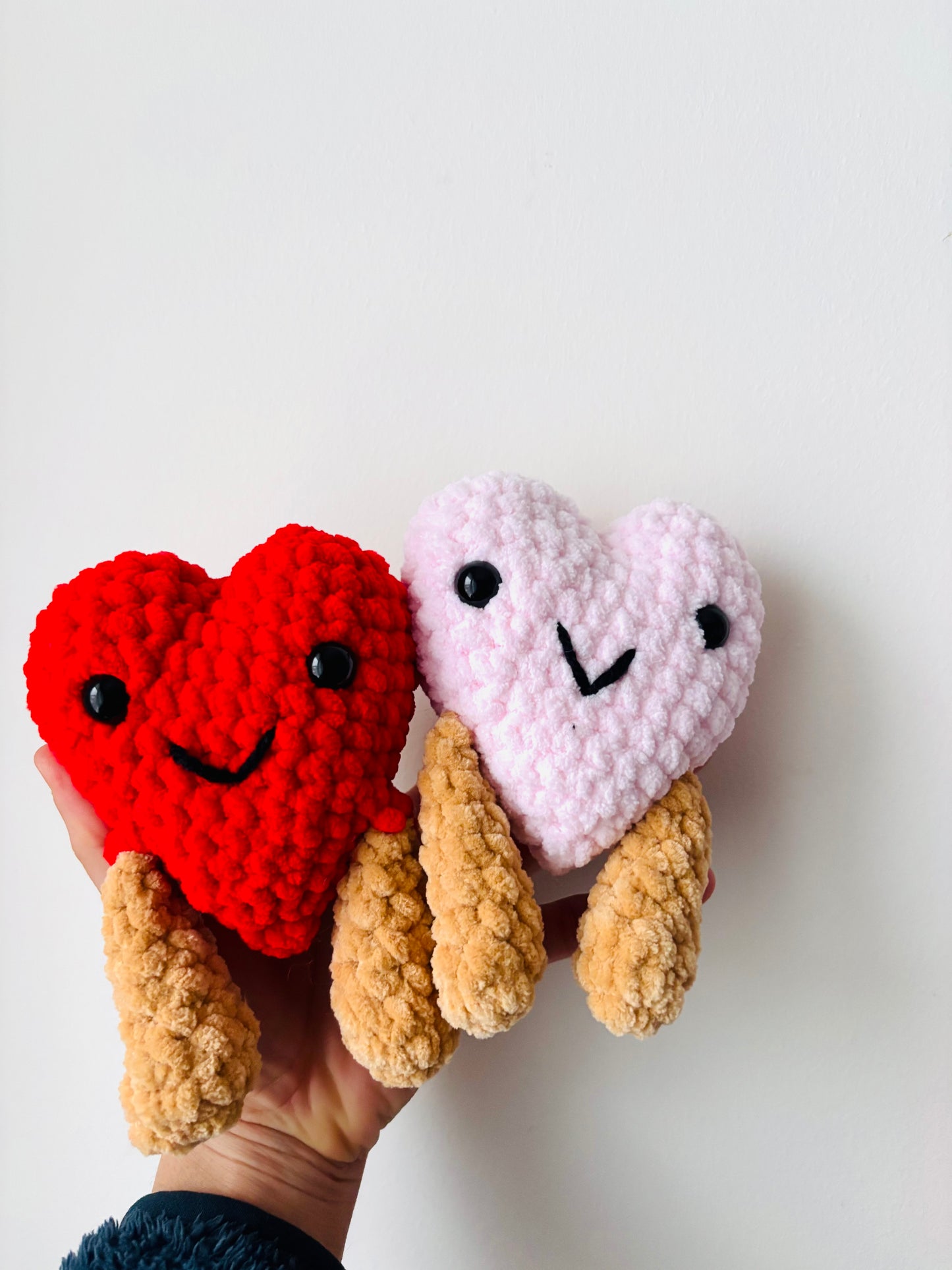 Jelly Leggy Crochet Heart