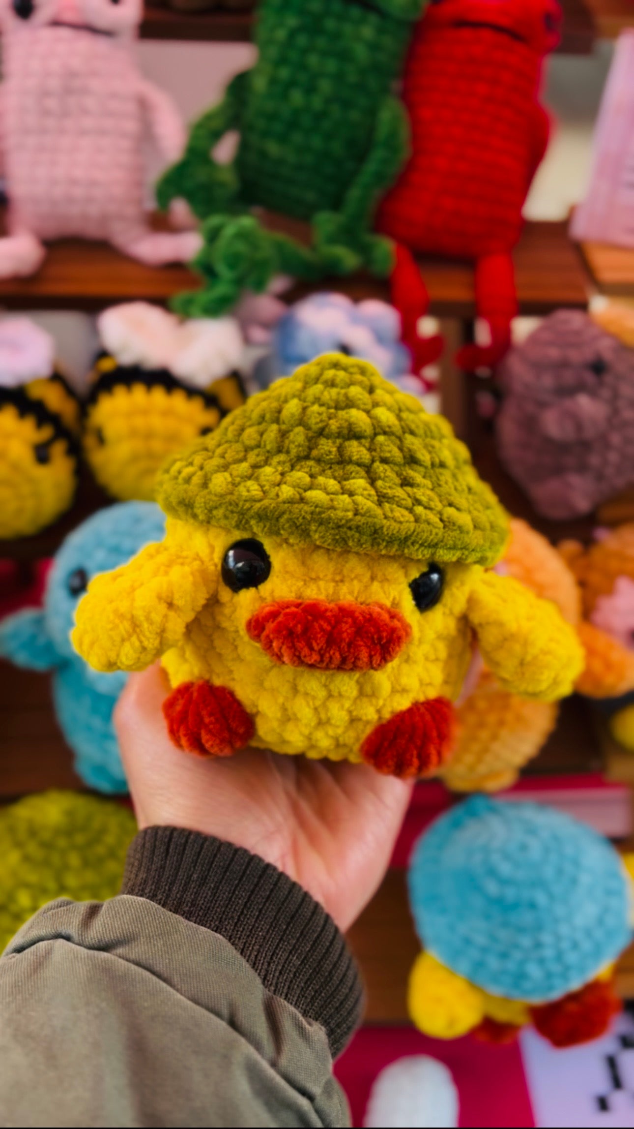 Chunkie duckie crochet pattern (PDF)