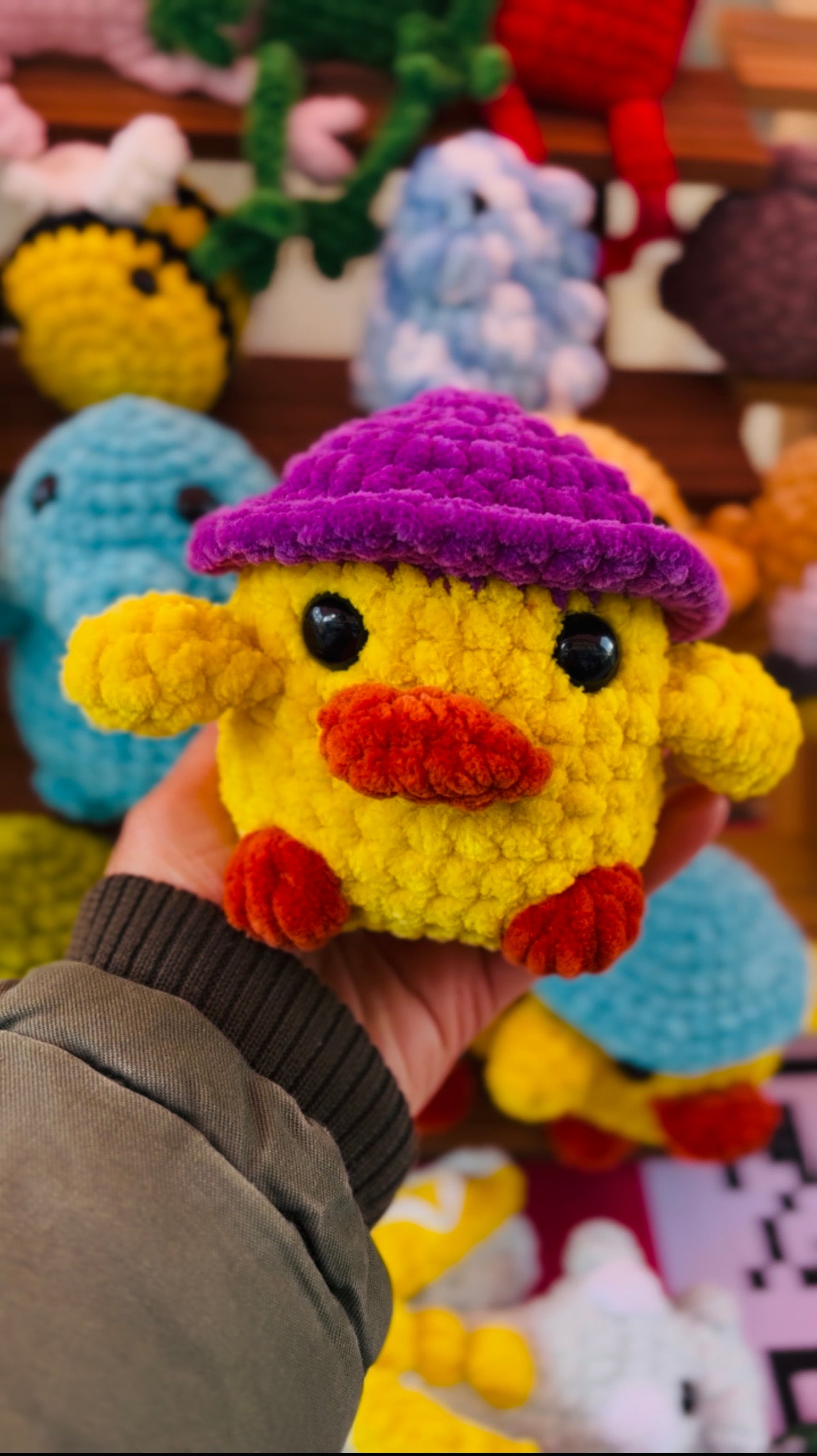 Chunkie duckie crochet pattern (PDF)