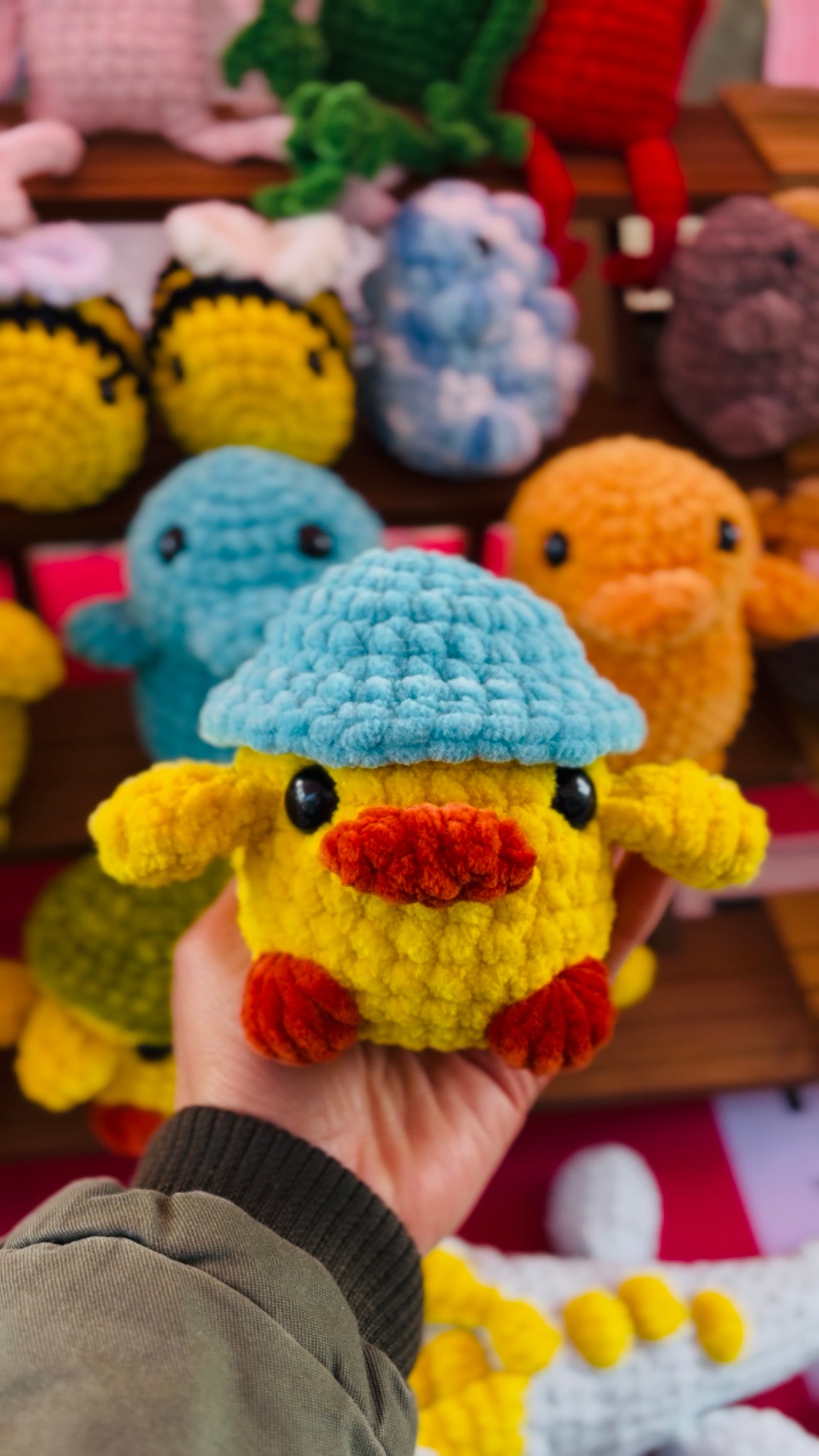 Chunkie duckie crochet pattern (PDF)