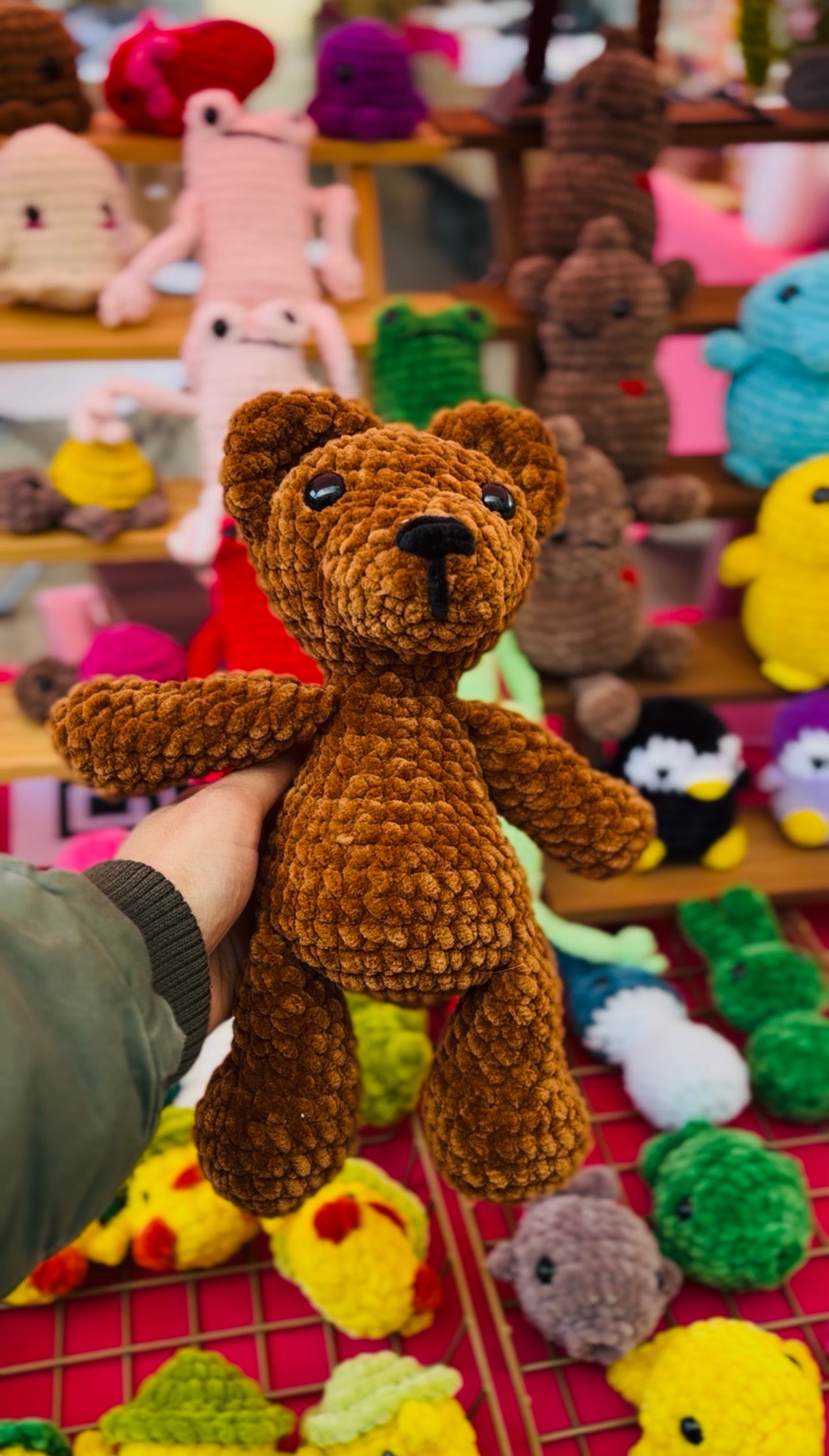 Bean the teddy crochet pattern