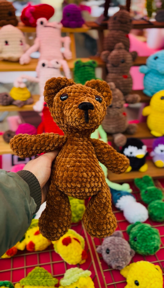 Bean the teddy crochet pattern