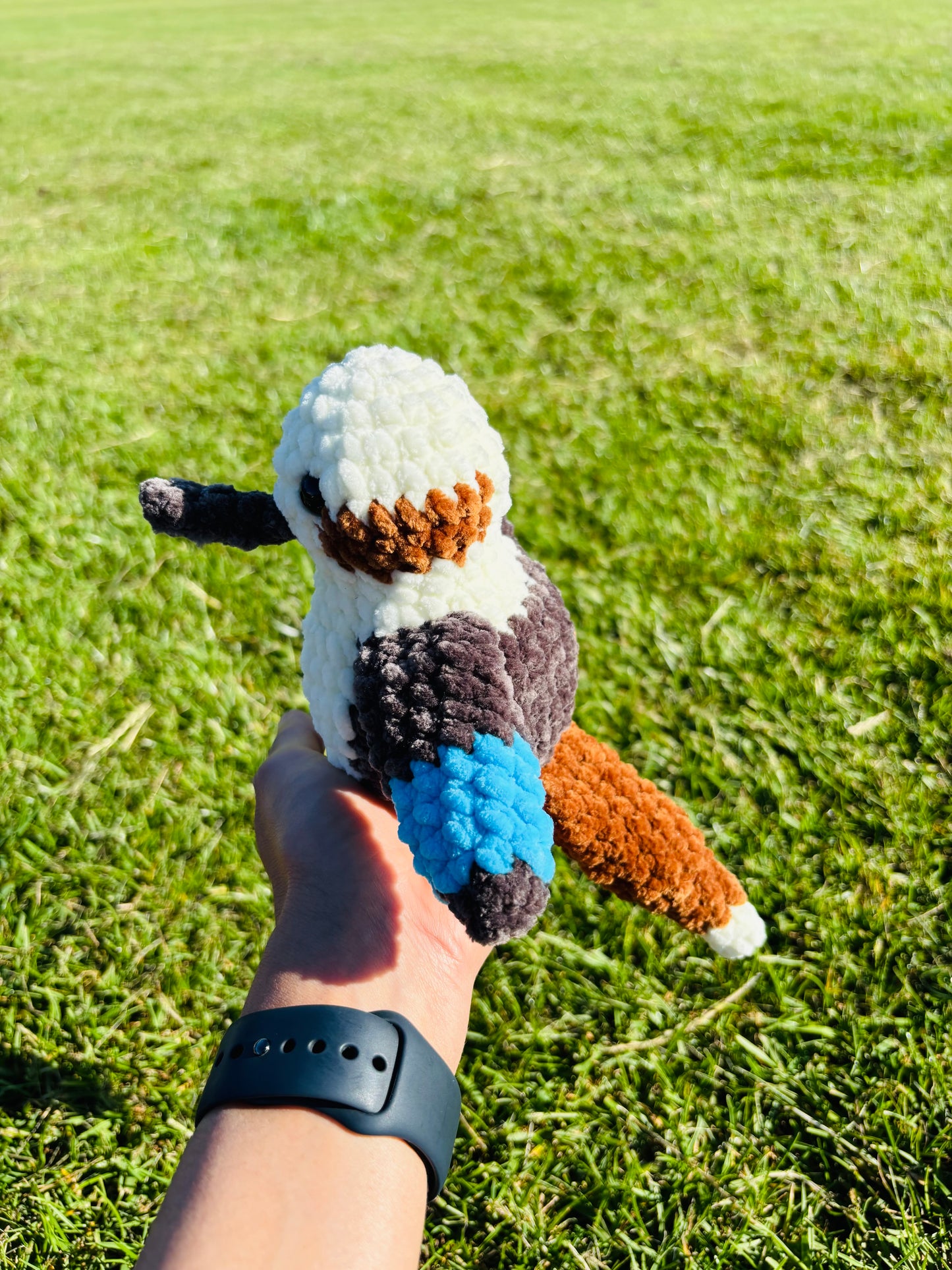 Kookaburra Bird Crochet Pattern