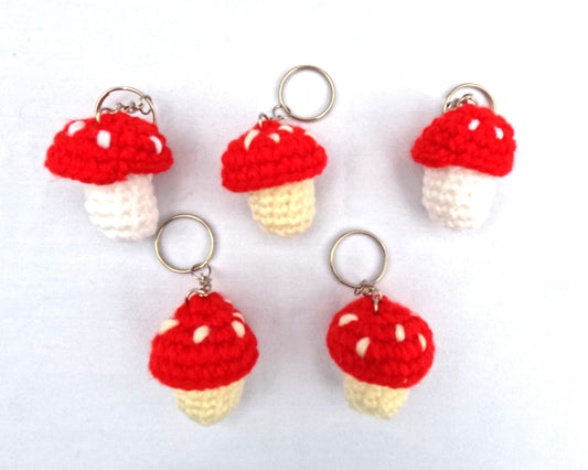 Mushroom Keychain