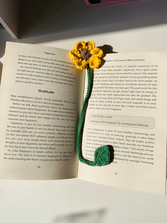 Sunflower Bookmark